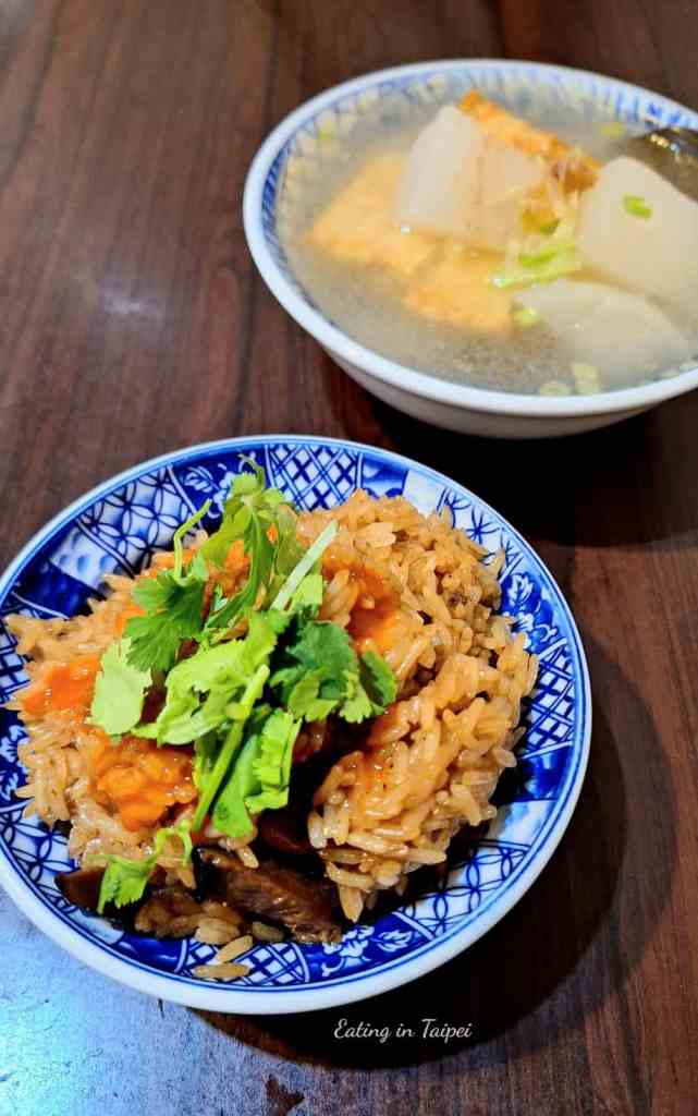 a yue zi sticky rice sticky rice tofu radish soup