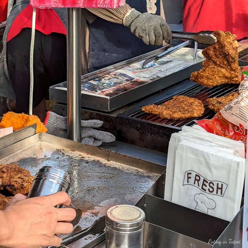 Shilin night market hometown BBQ chicken 2